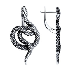 Серьги 95020117 (Ag 925)