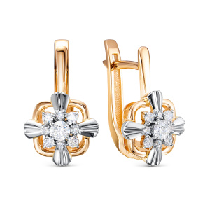 Серьги 02-4954 (Au 585)