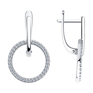 Серьги 94025875 (Ag 925)