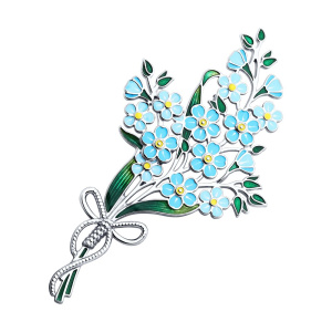 Брошь 94040339 (Ag 925)