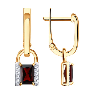 Серьги 51-321-00916-1 (Au 585)