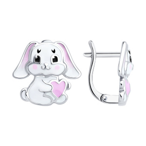 Серьги 94027116 (Ag 925)