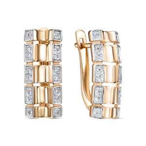 Серьги 1207776 (Au 585)