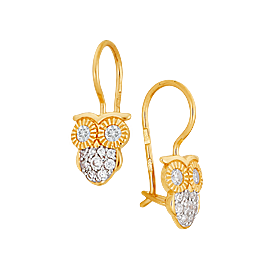 Серьги 19685 (Au 585)