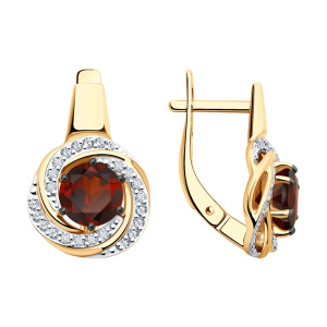 Серьги 51-320-02281-2 (Au 585)