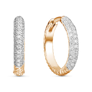 Серьги 122512 (Au 585)