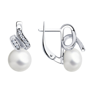 Серьги 92022641 (Ag 925)