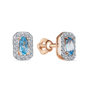 Пусеты 2680608 1 8 1 (Au 585)