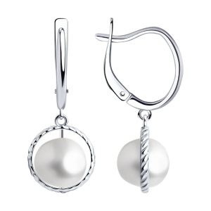 Серьги 92022615 (Ag 925)