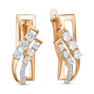 Серьги 2436607 1 1 1 (Au 585)