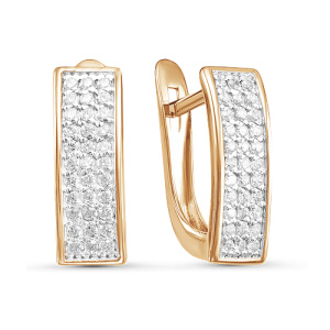 Серьги 122007 (Au 585)