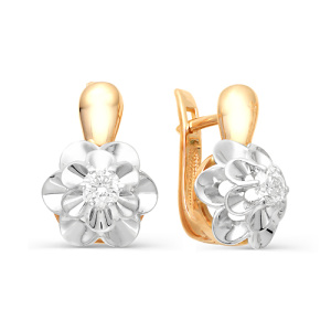 Серьги 2-106-169 (Au 585)