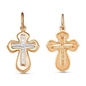 Крест 080552 (Au 585)