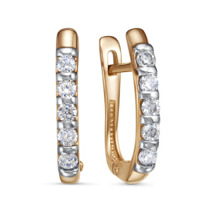 Серьги 21803963 (Au 585)