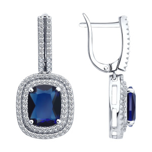 Серьги 94027630-91 (Ag 925)