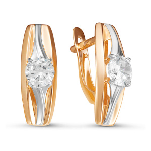 Серьги 126754 (Au 585)