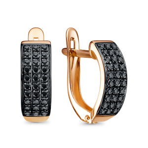 Серьги 122624-5 (Au 585)