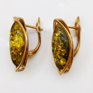 Серьги 919010107 (Au 585)