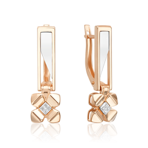 Серьги 02-4992-00-101-1111 №22 15 (Au 585)