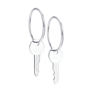 Серьги 94024419 (Ag 925)