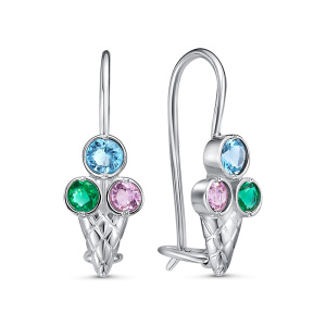 Серьги с1202972 (Ag 925)