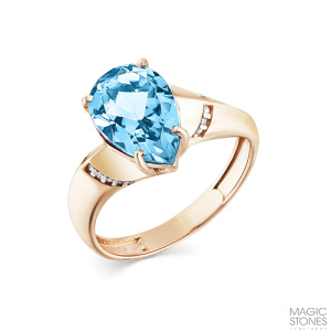 Кольцо 01-3-028-1301-011 (Au 585)