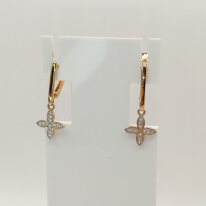 Серьги 22115 (Au 585)