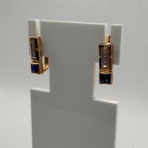 Серьги 6022123№1857 (Au 585)