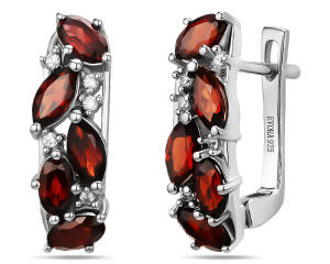 Серьги 647918 (Ag 925)