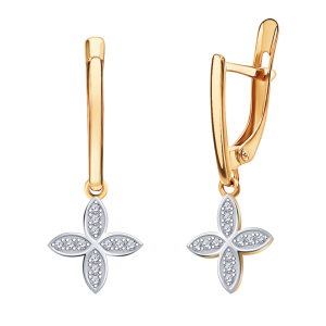 Серьги 22115 (Au 585)