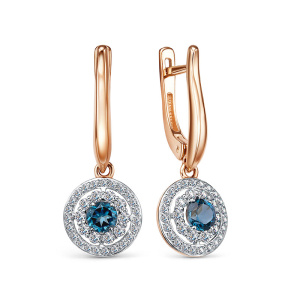 Серьги 2673208 1 6 1 (Au 585)