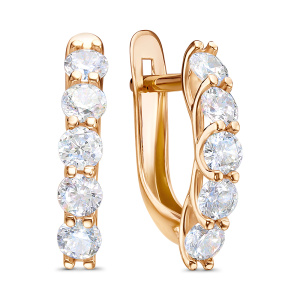 Серьги 122333 (Au 585)