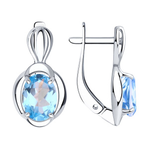 Серьги 94-320-00604-1 (Ag 925)