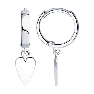 Серьги 94025960 (Ag 925)