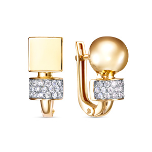 Серьги л120062 (Au 585)