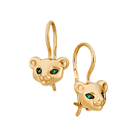 Серьги 20133 (Au 585)