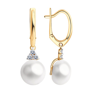 Серьги 792244 (Au 585)