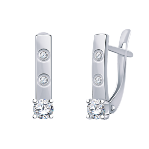 Серьги 21175-925 (Ag 925)