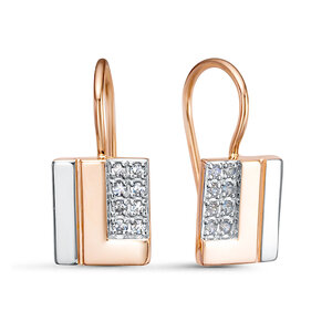 Серьги 1206016 (Au 585)