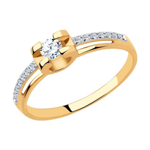 Кольцо 018500 (Au 585)