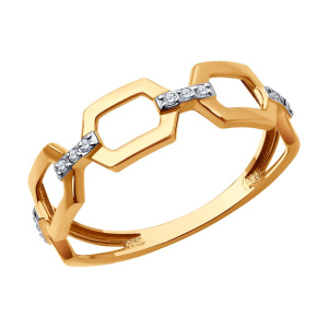 Кольцо 019460 (Au 585)