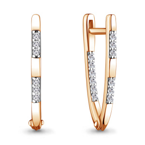 Серьги 46179А (Au 585)