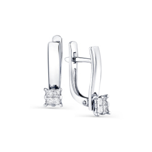 Серьги 2-107-777 (Au 585)