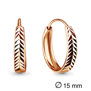 Серьги 32078 (Au 585)