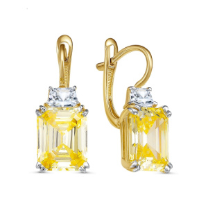 Серьги 21804941 (Au 585)