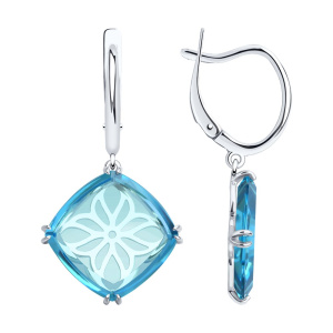 Серьги 92022769 (Ag 925)