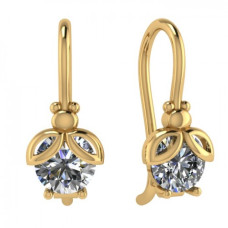 Серьги 2180441010 (Au 585)