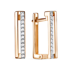 Серьги 1205584 (Au 585)