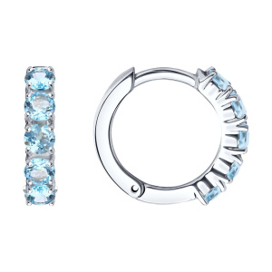 Серьги 92022510 (Ag 925)