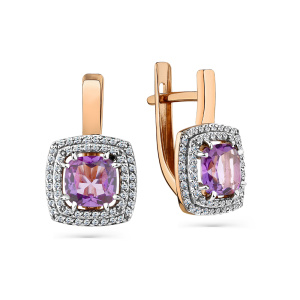 Серьги 02-3-367-0201-011 (Au 585)